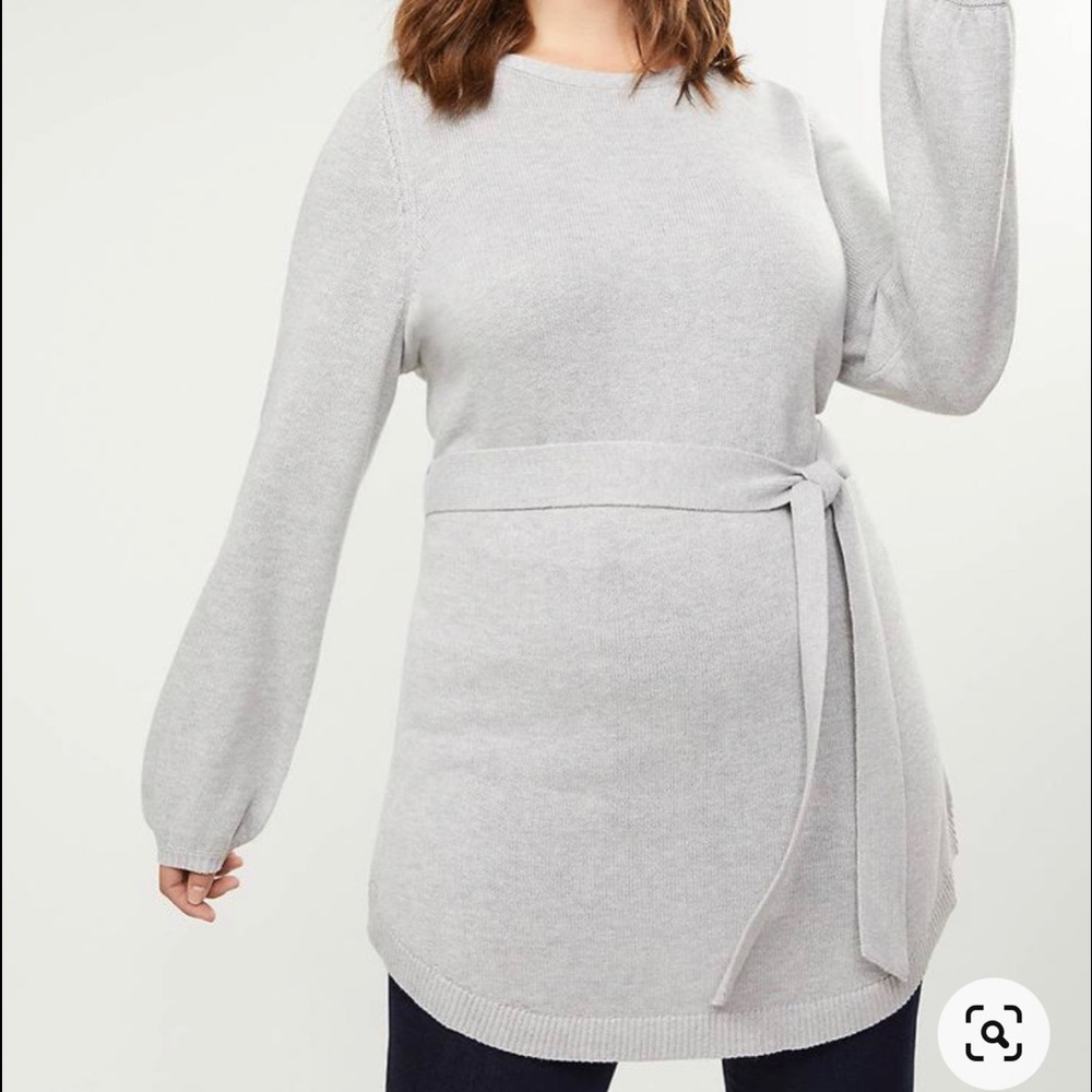 Lane Bryant Belted Tunic Sweater